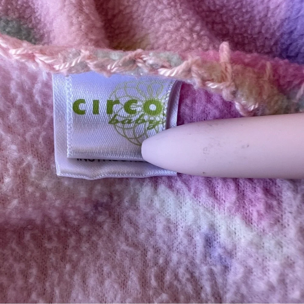 Y2K Circo Target Fairy Tale Princess Micro Feece Baby  Blanket Pink Purple 30x38